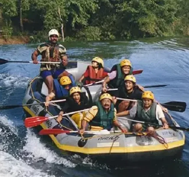 Barapole nerve-wracking rafting