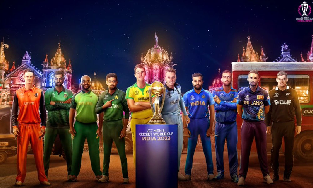 icc world cup 2023 poster