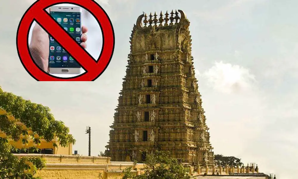Mobile Ban in temples