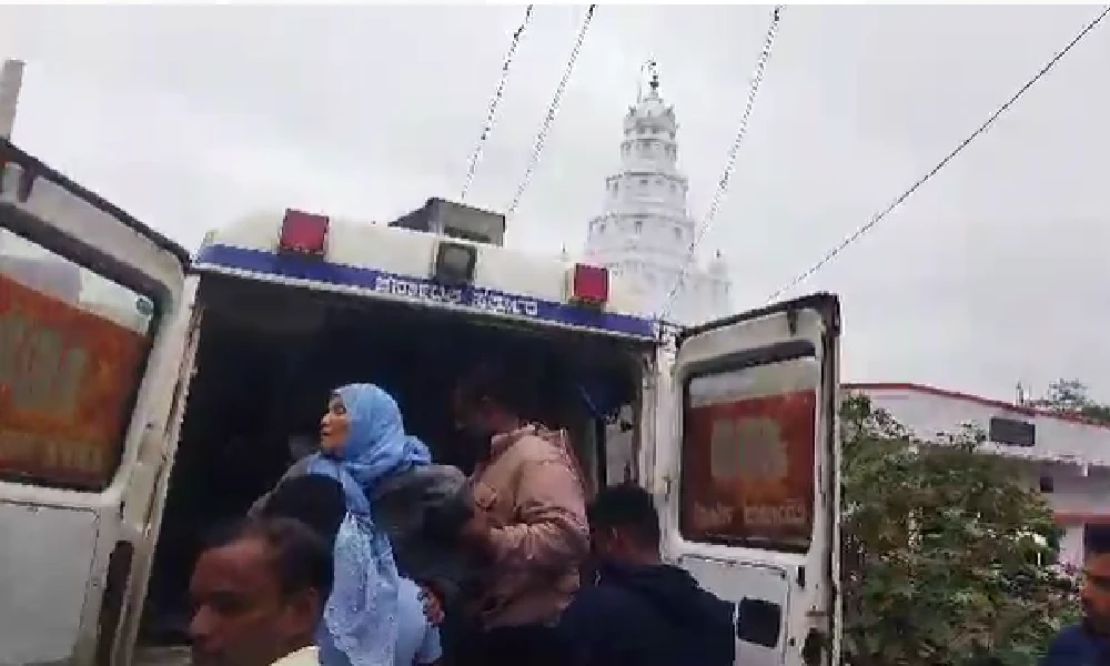 Heavy Rain effected Roof collapse