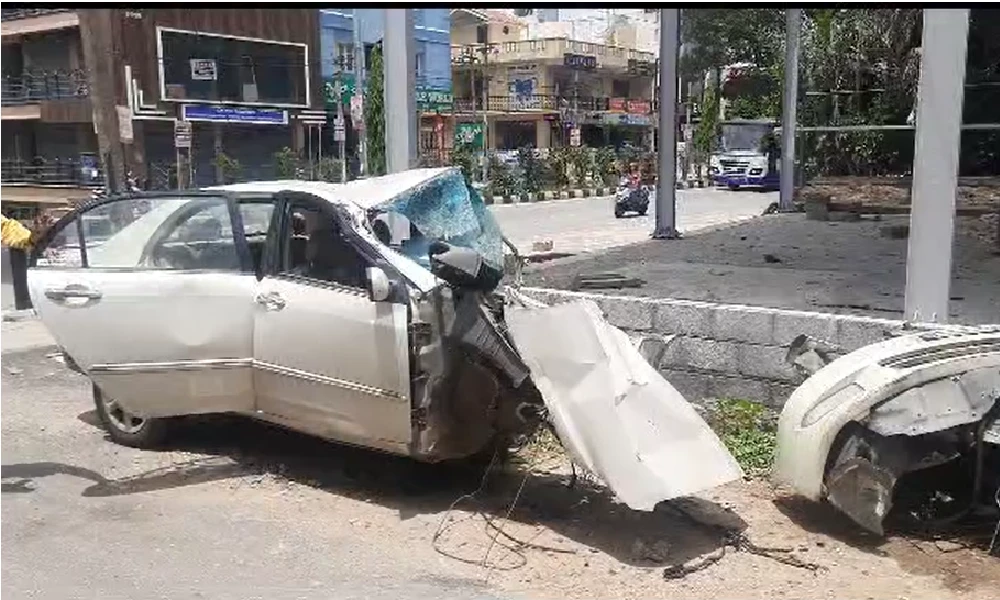 Road Accident in bengaluru