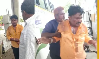 Bus conductor suicide attempt in Kalburgi