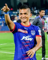 sunil Chhetri number 3 in highest goal