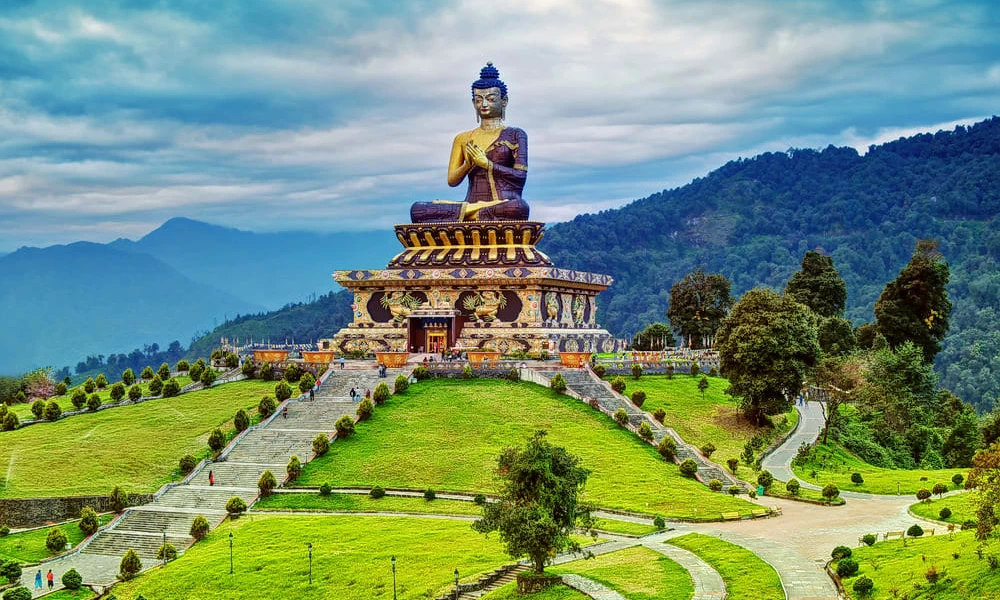 Buddha statue West Sikkim