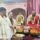 Arun Singh with Hariharpur seer