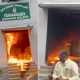 Fire Accident in bbmp office
