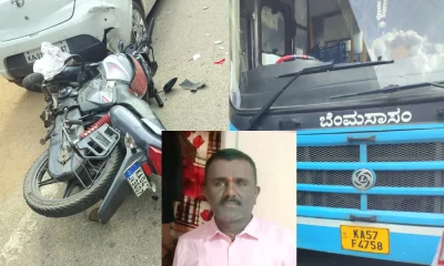 Dasappa who dies in Road accident