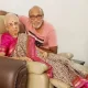Sathyaraj with mother