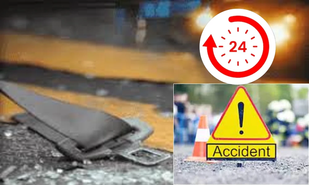 within24 hours 14 Accident in Bengaluru