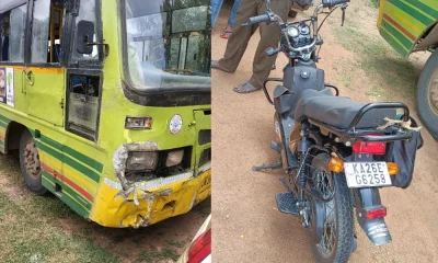 bike and bus accident