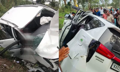 Car accident near belur