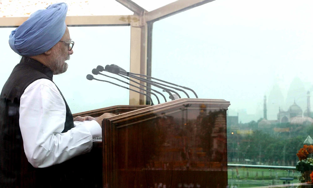 Dr Manmohan Singh Speech At Red Fort