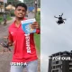 Viral Video: Zomato delivery agent develops drone to deliver food