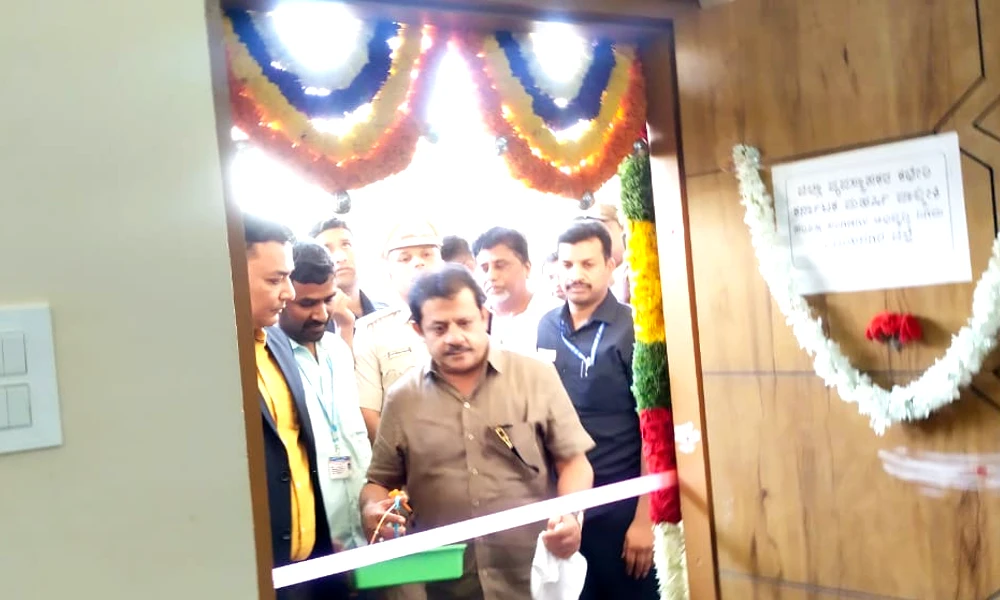 Inauguration of various offices by Vijayanagar district in charge minister