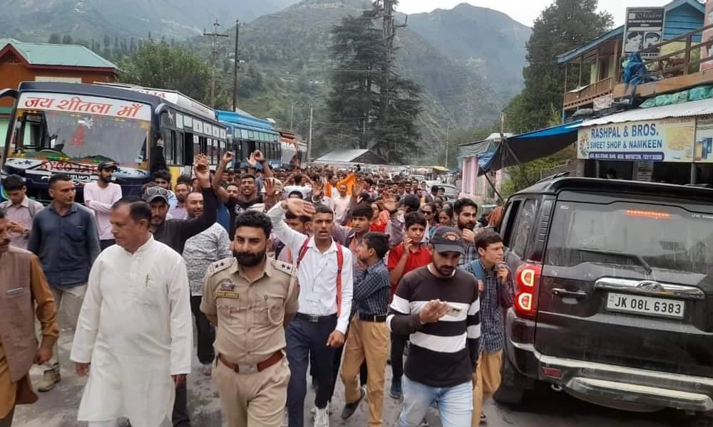 Jammu Kashmir Protest