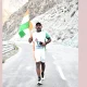 Kannadiga Mohan Kumar Danappa ran the marathon in Kargil
