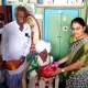 Kodekal village freedom fighter Sangappa Mante was honored by the Yadgiri district administration