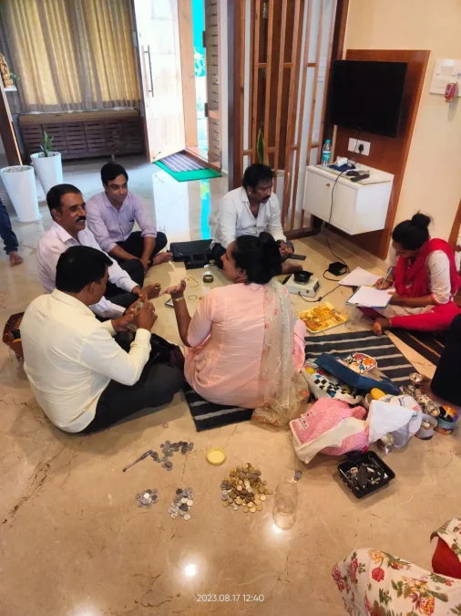 lokayukta raid at EE Raghupatis house at Mysore