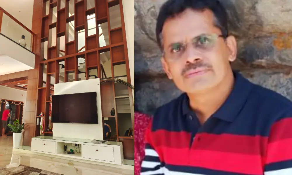 Lokayukta raid on EE Raghupati House in Mysore
