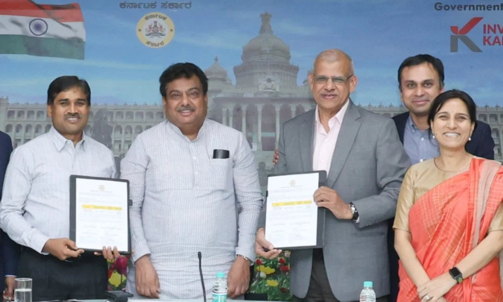 M B Patil MoU With IBC To Invest In Karnataka