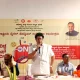 MLA HR Gaviyappa spoke at the National Viral Hepatitis Control Program held in Vijayanagara