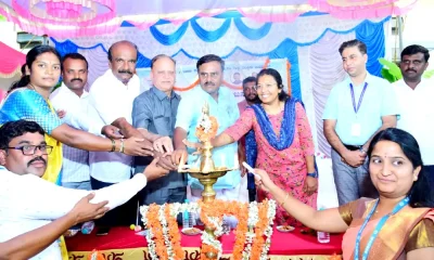 MLA SRSrinivas Inaugurated the Gruha Jyothi scheme in Gubbi