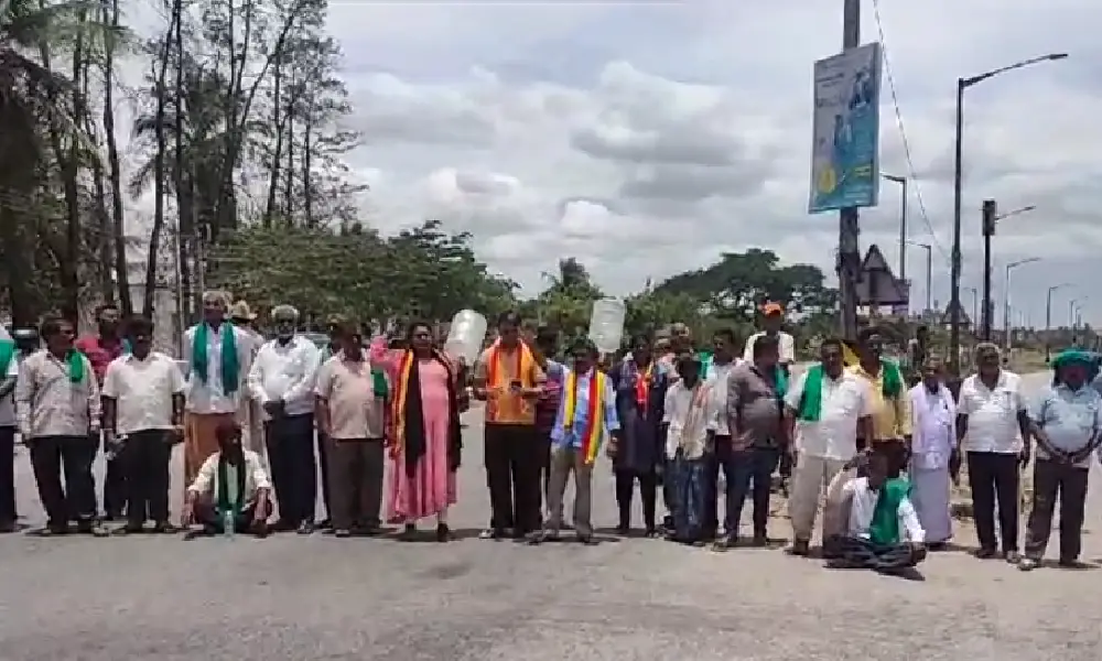 Mandya protest