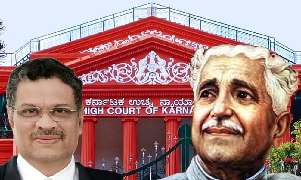 Naadageethe row Kuvempu and Justice Krishna S dixit