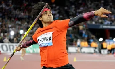Massive first throw of 88.77m