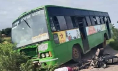 Road accident near Koppala