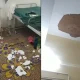 Roof collapse in hospital