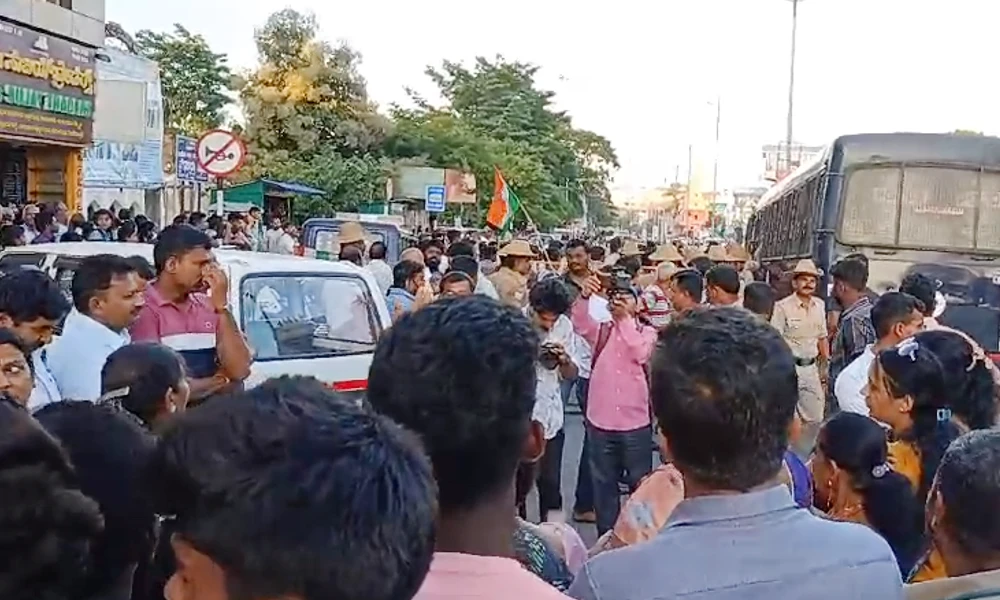 Protest in Shivamogga