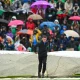 Rain interrupted India's chase in Malahide. 1st T20