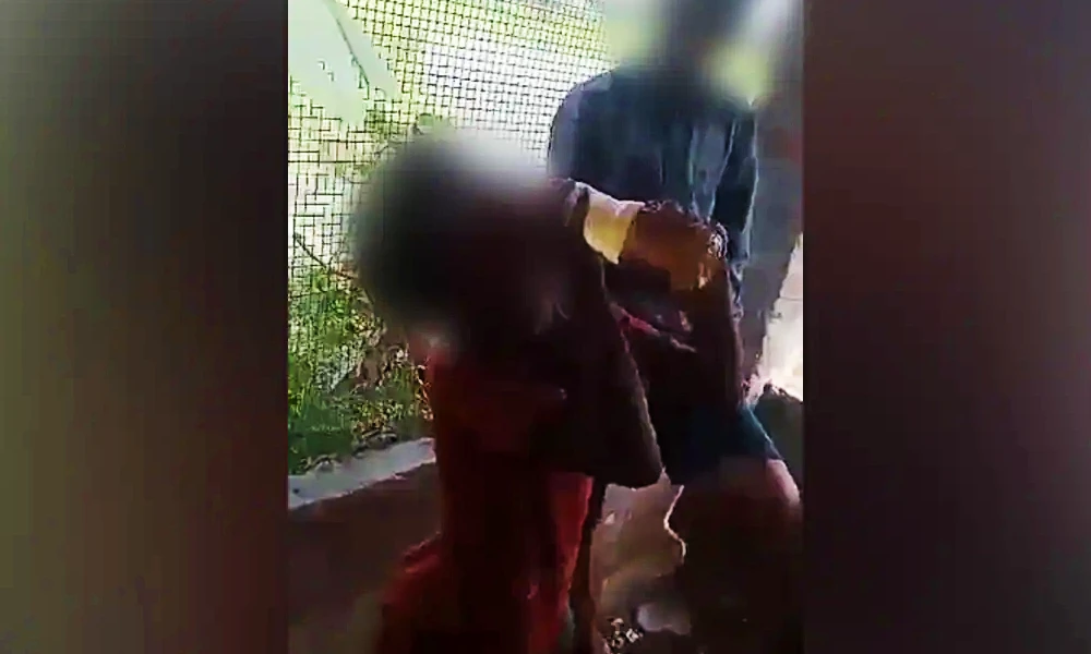 boy forced to drink urine