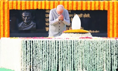 PM Modi pays tribute at Sadaiv atal monument