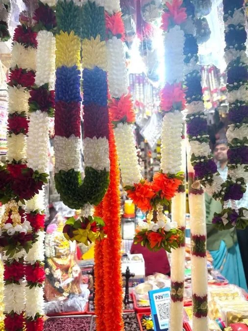 Various puja materials