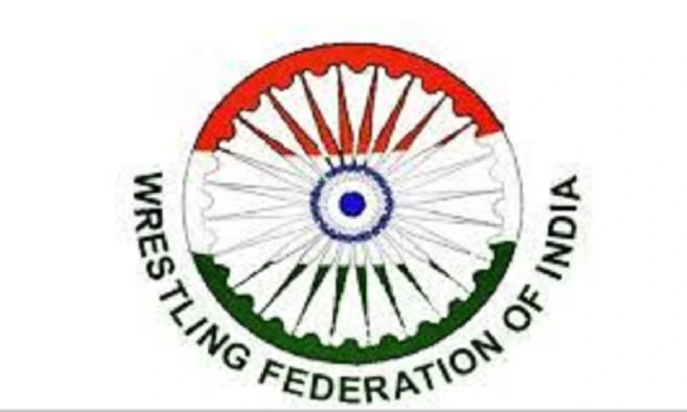 wrestling federation of india logo