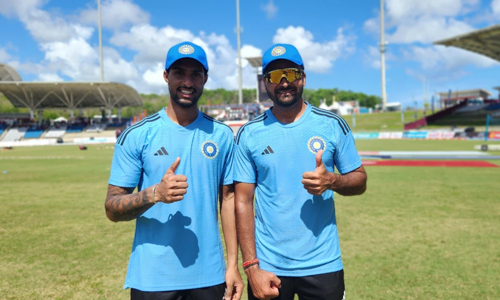 Tilak Varma and Mukesh Kumar are all set to make their T20I debuts for India