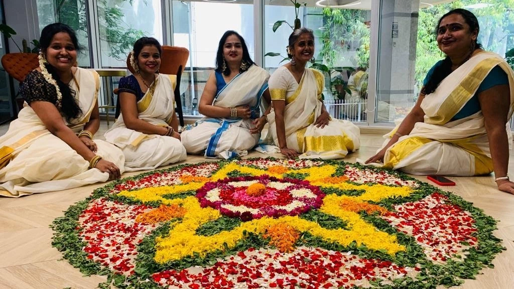 Women in Kerala sarees