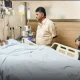 bbmp fire accident dk shivakumar visit hospital