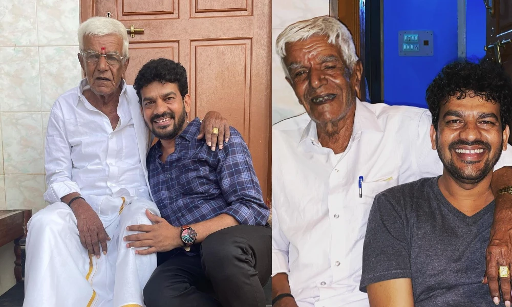 comedy khiladigalu Fame Shivaraj KR Pete father