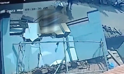 compound collapsed in surathkal