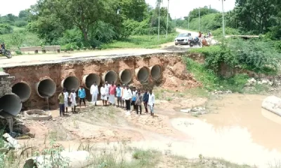 construction of new bridge Belgera villagers demand at Yadgiri