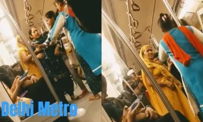 fight in delhi metro