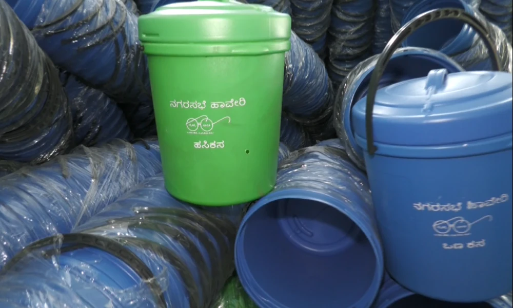 Dustbin distribution date fix in Haveri Vistara Impact