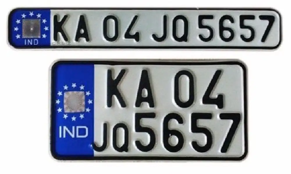 HSRP Number plates
