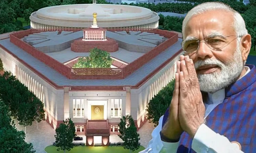 new parliment and modi