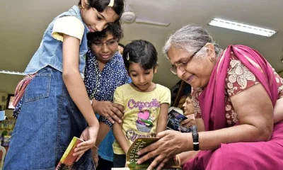 sudha murthy with kids