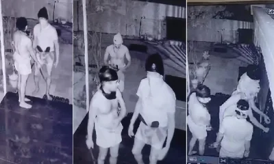 CCTV captured thieves Active