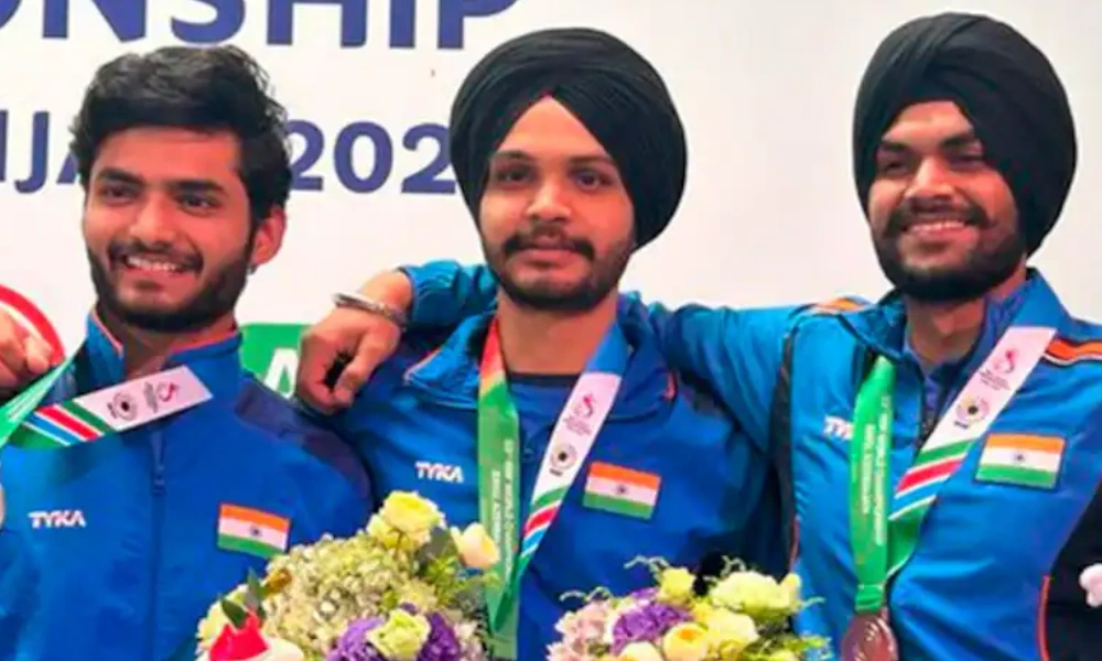 Shooters Win Sixth Gold